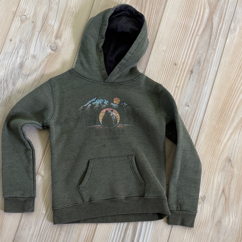 Lone Rock Montana Bear Hoodie
